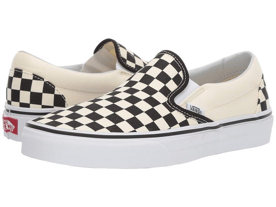 Vans Slip-On Checkerboard Skate Shoe White Product Image