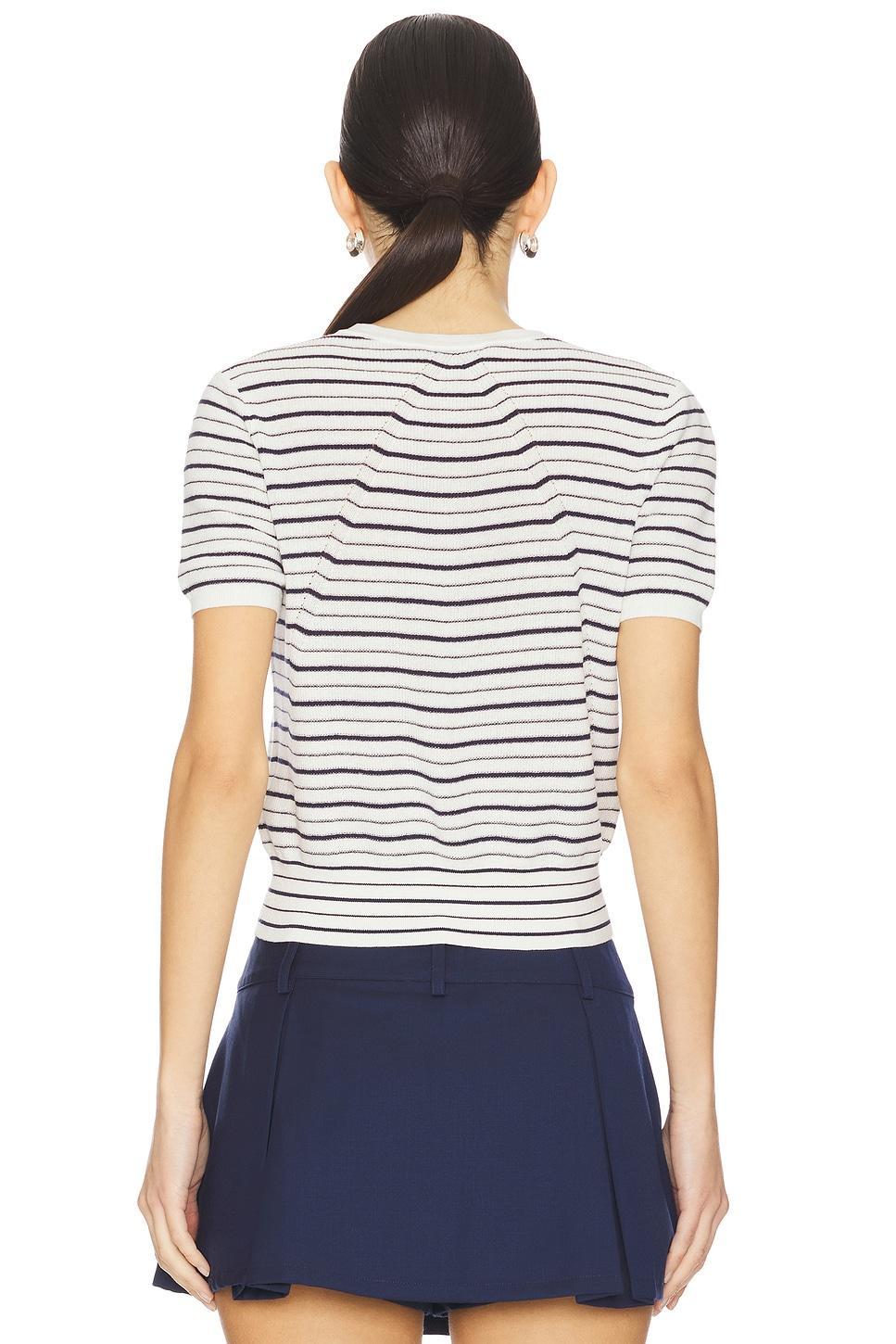 Dina Stripe Cardigan Top Rag & Bone Product Image