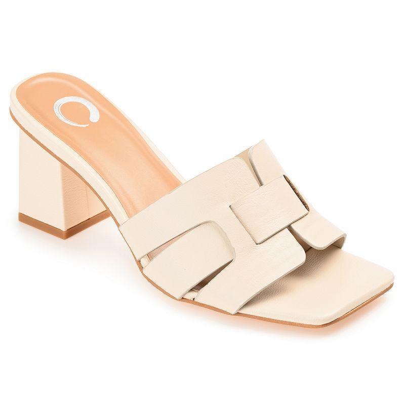 Journee Renatta Women's Block Heel Sandals,  Product Image