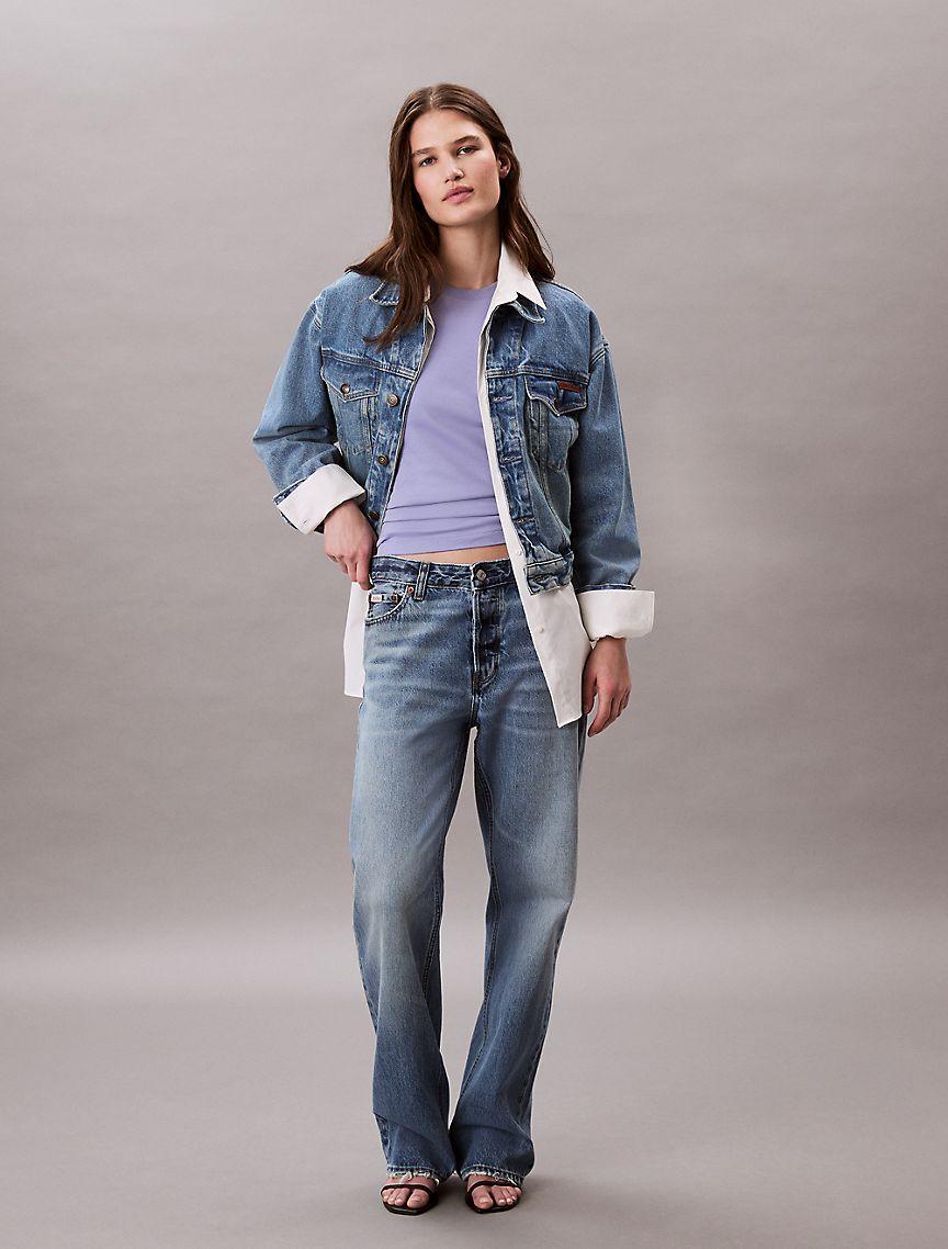 Cotton Stretch Ribbed Tank Top  Product Image