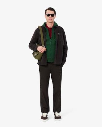 Men's Zip-Up Fleece Hoodie Product Image