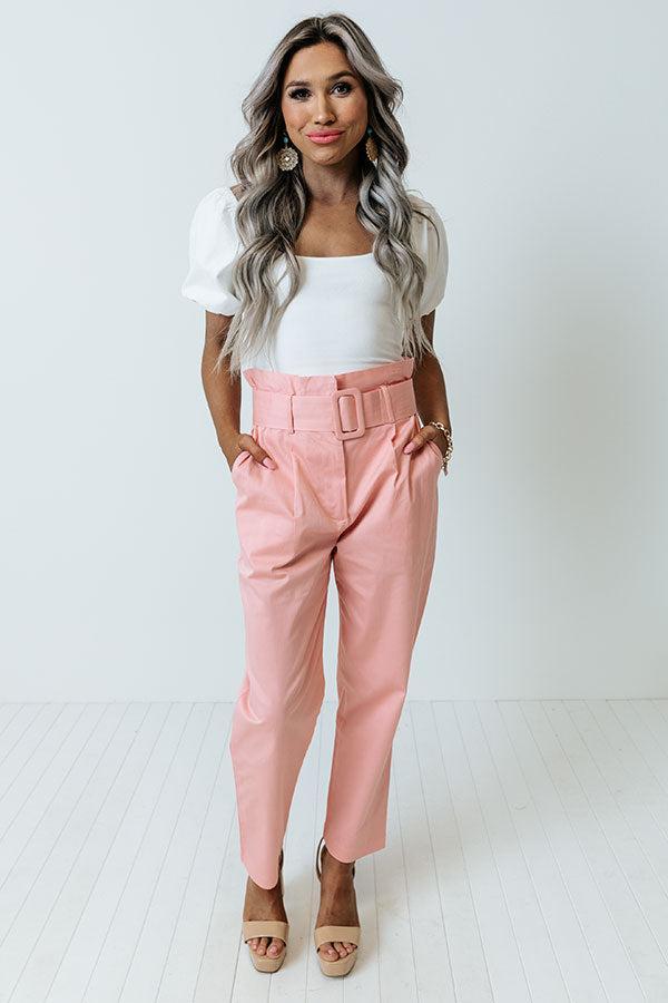 Truly Chic High Waist Trousers Product Image