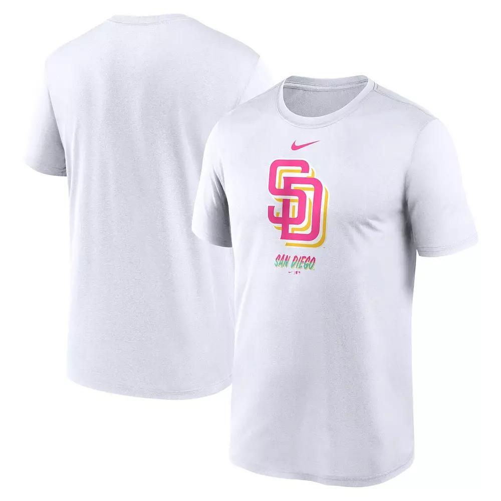 Men's Nike White San Diego Padres City Connect Logo T-Shirt,  Product Image