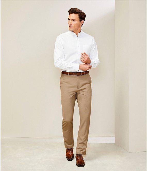 Daniel Cremieux Signature Label Non-Iron Solid Oxford Long Sleeve Woven Shirt Product Image