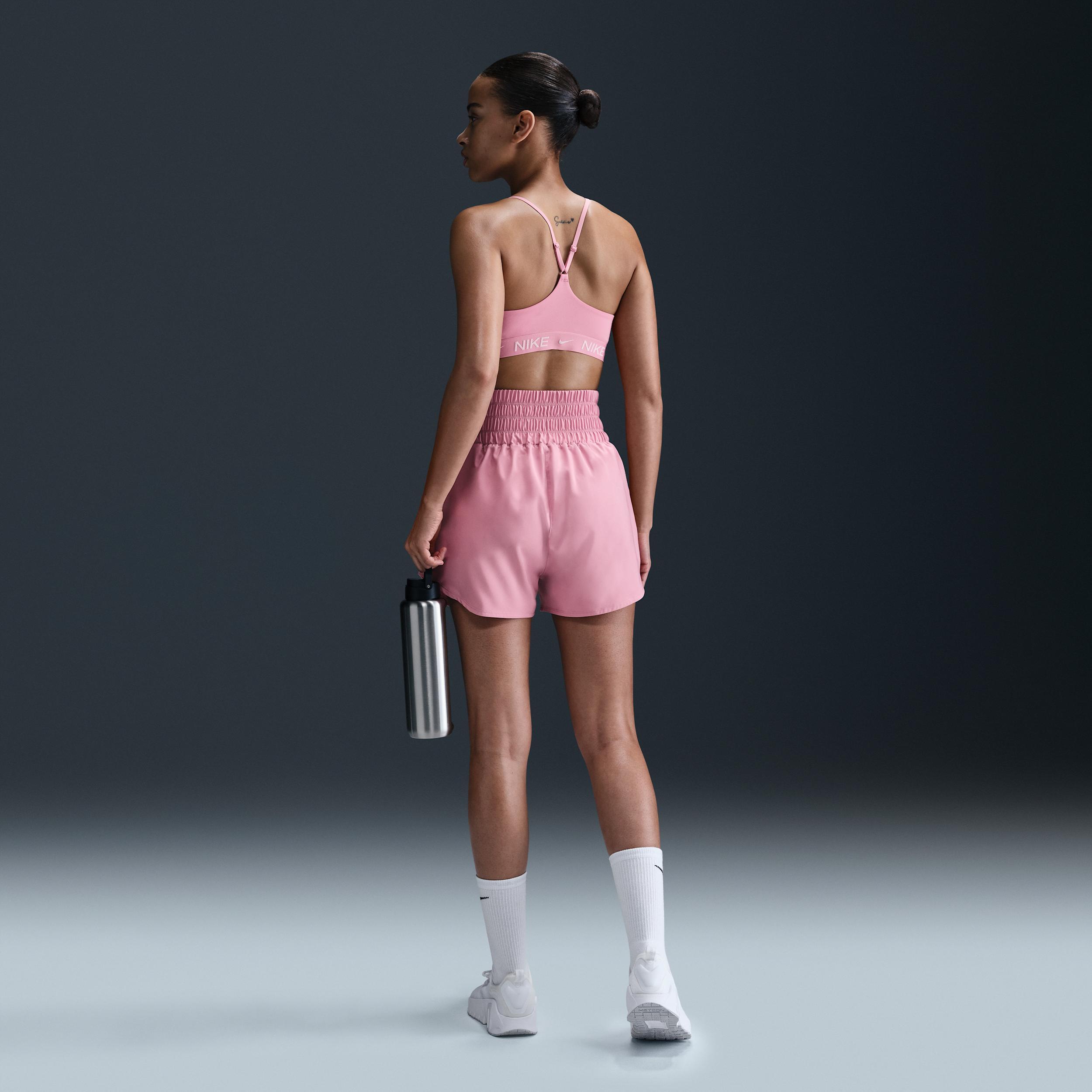 Nike Women's One Dri-FIT Ultra High-Waisted 3" Brief-Lined Shorts Product Image