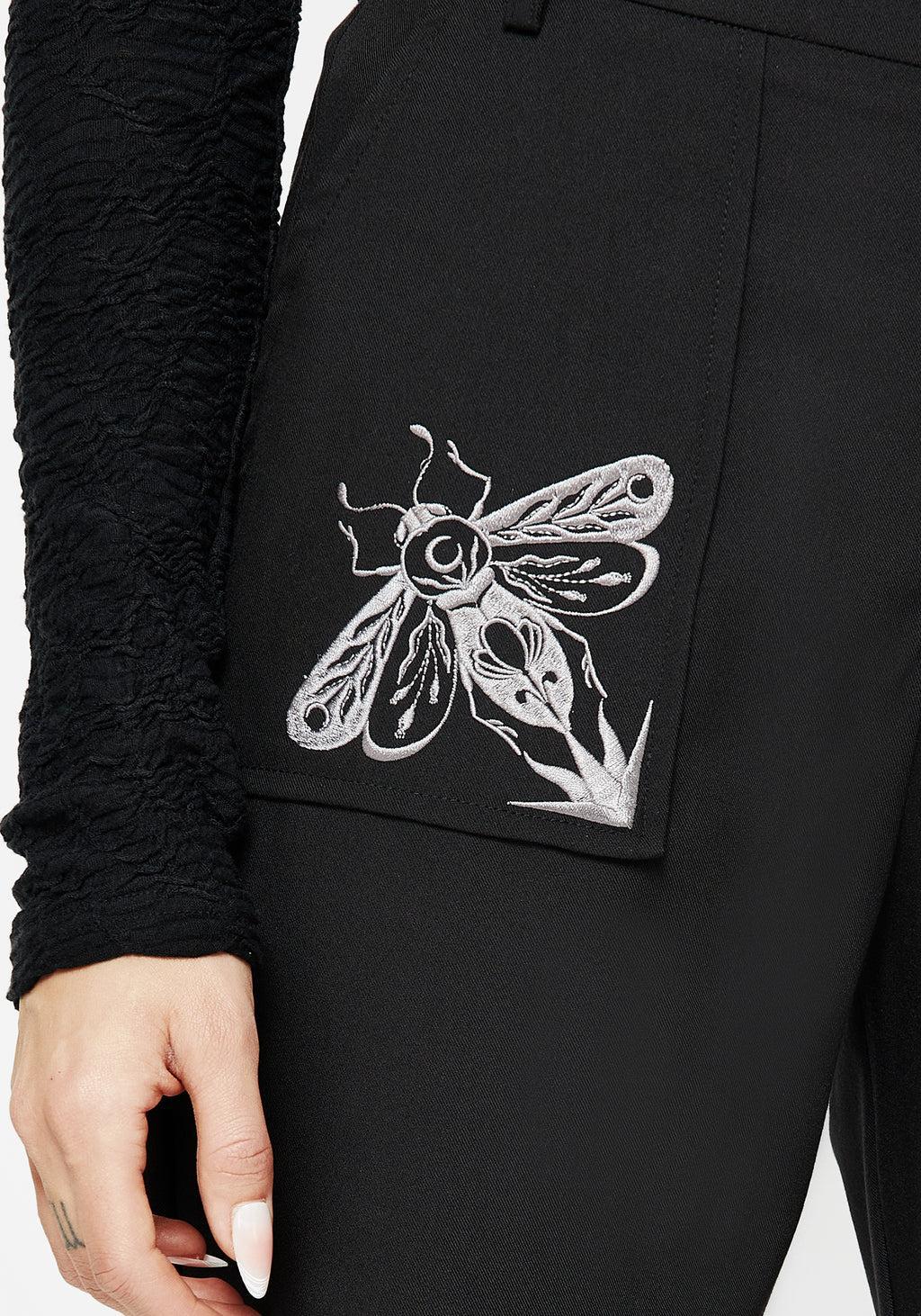 Vigil Embroidered Tapered Trousers Product Image