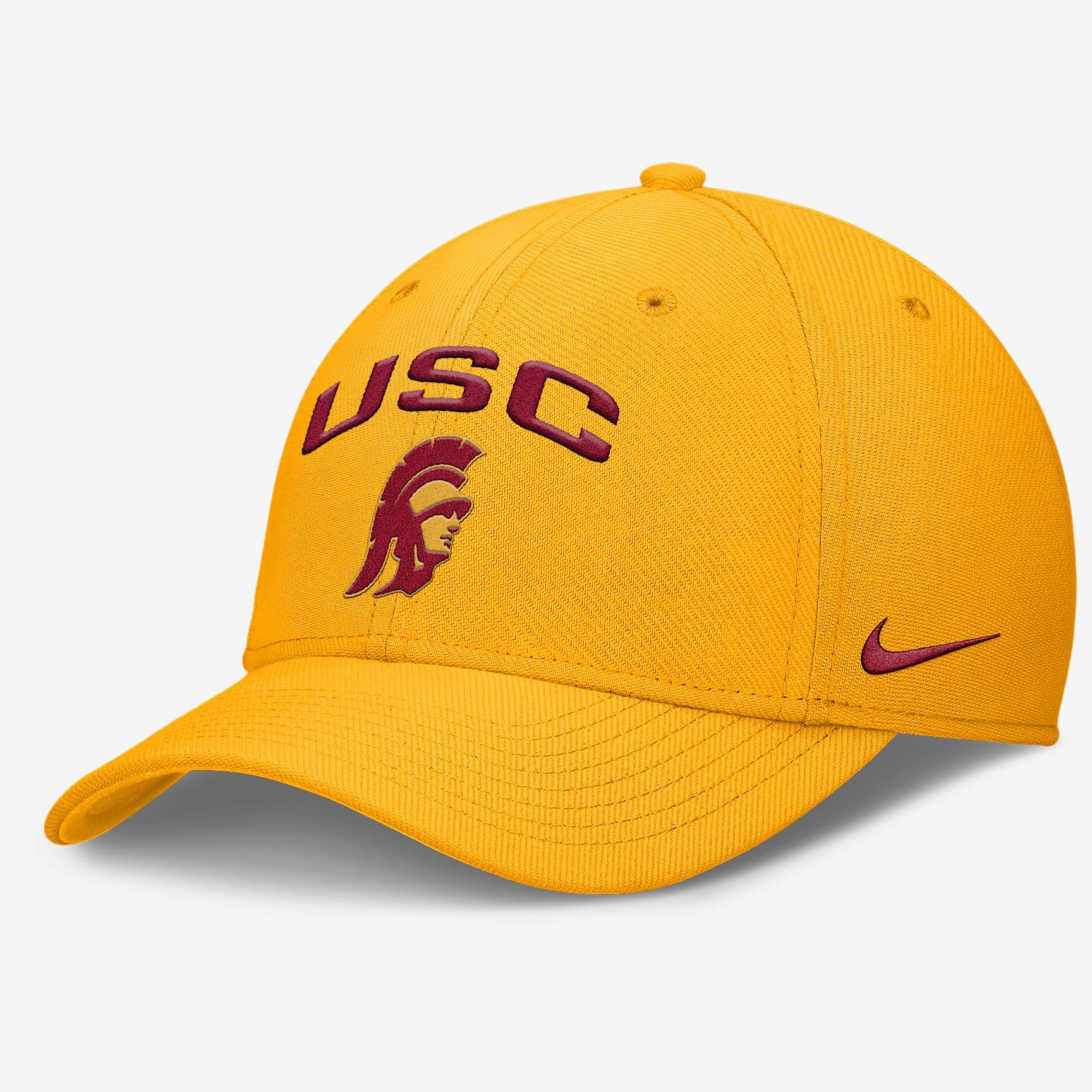 USC On-Field Rise Swoosh Nike Mens Dri-FIT College Hat | NC0376ISCJ-96C Product Image
