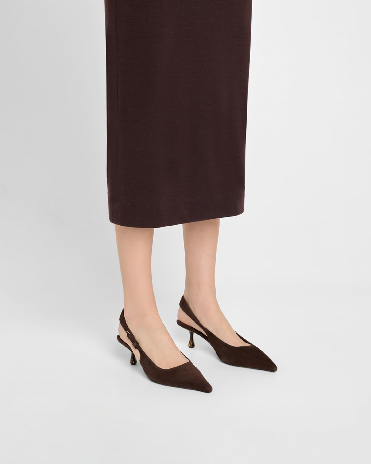 Amel 50 Suede Slingback Pumps Product Image