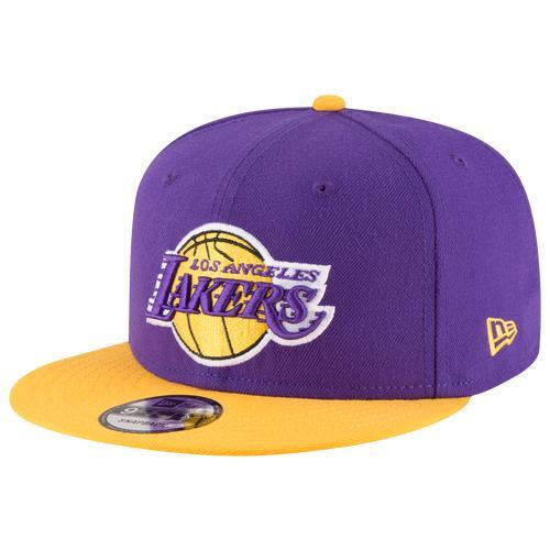 New Era Mens New Era Lakers QR 2T T/C Snapback - Mens Product Image