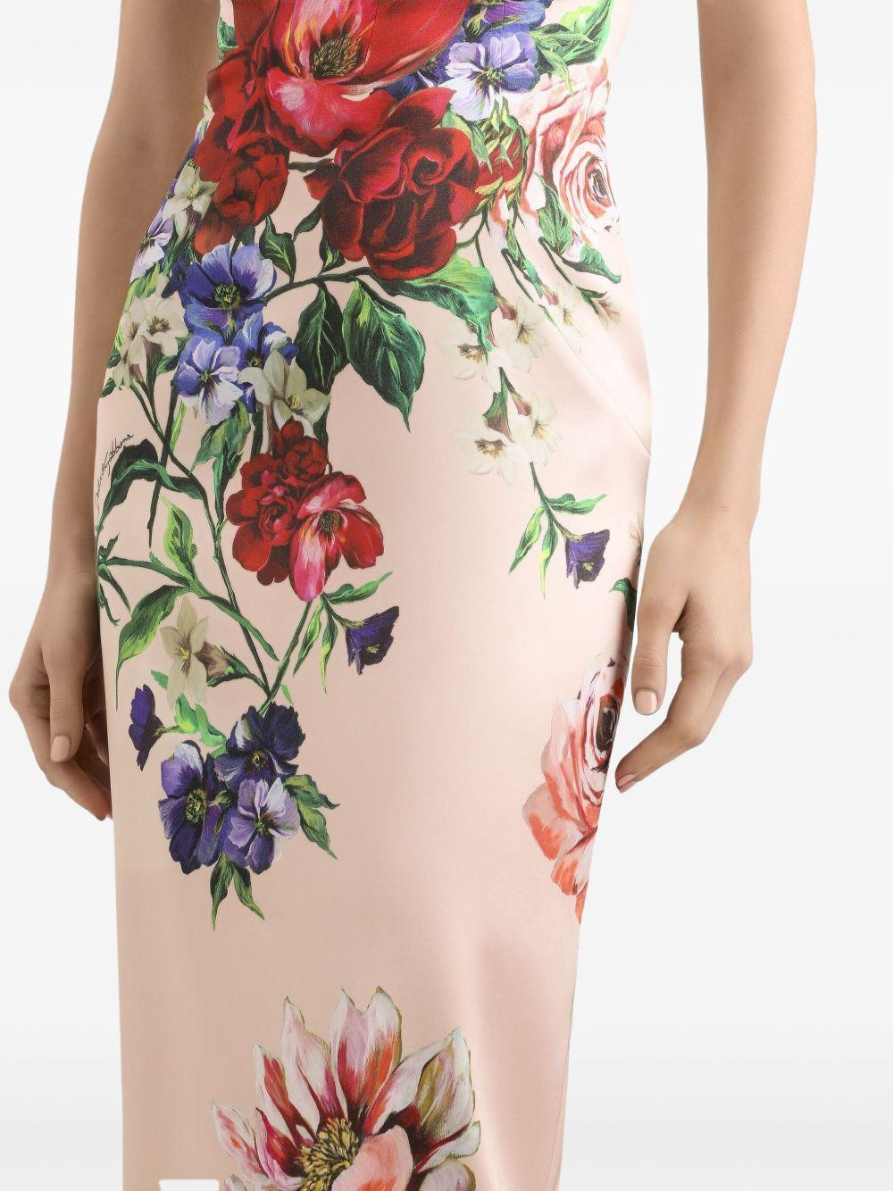floral-print midi dress Product Image