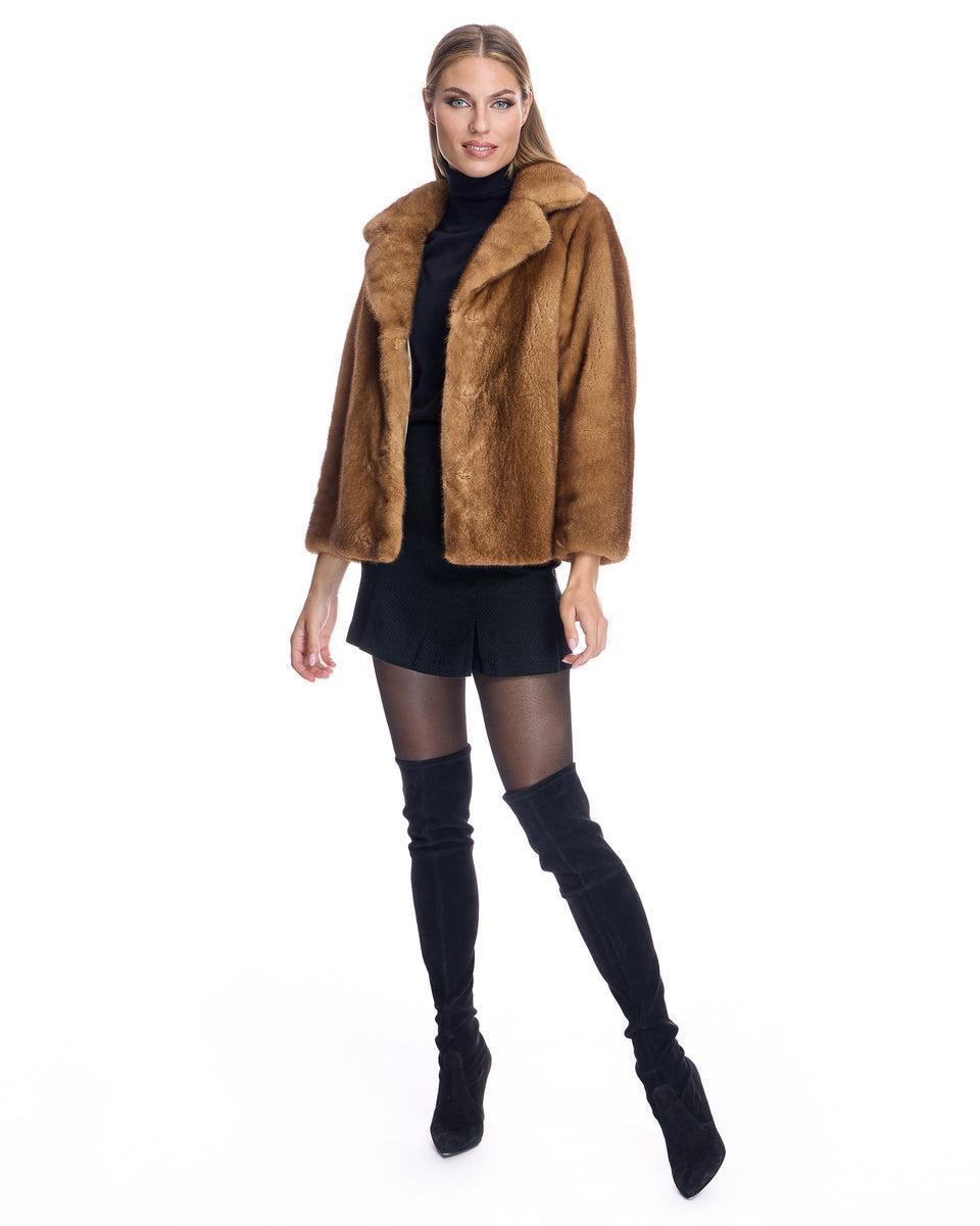 Dyed Mink Jacket Product Image