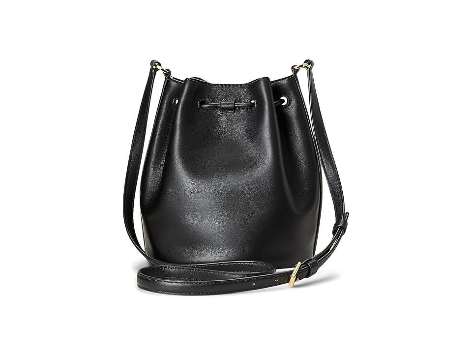 Womens Smooth Leather Medium Andie Drawstring Bag Product Image