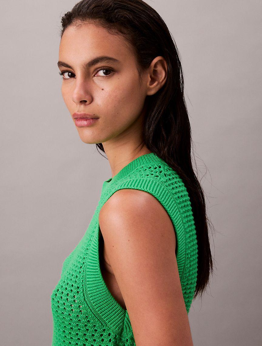 Open Stitch Tank Top Product Image