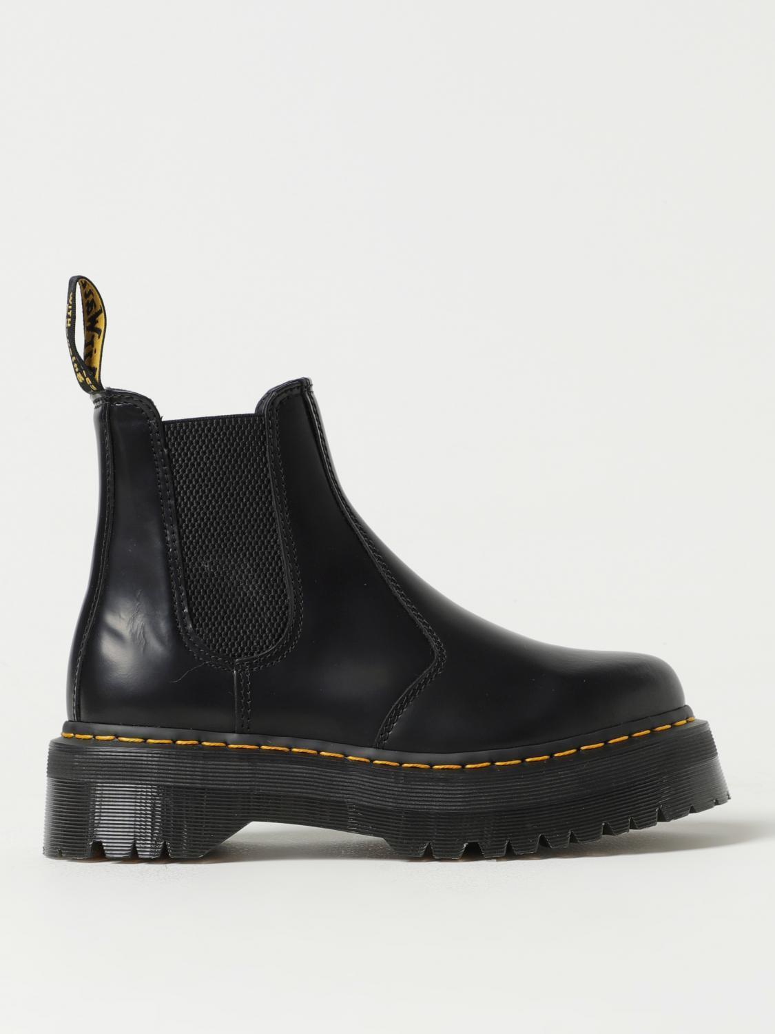 DR. MARTENS' Flat Ankle Boots Dr. Martens Woman Color Black In Schwarz Product Image