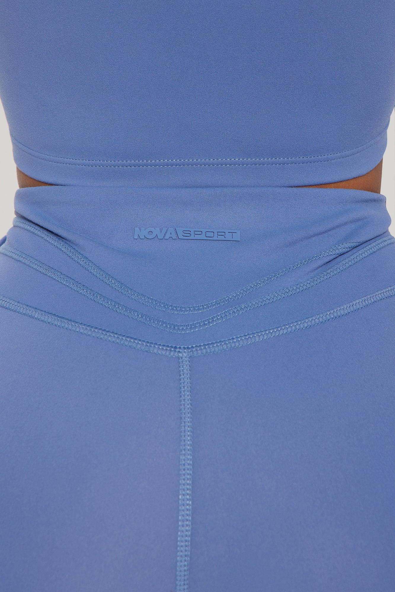 Tone Up Super Soft Active Yoga Pant - Slate Blue Product Image