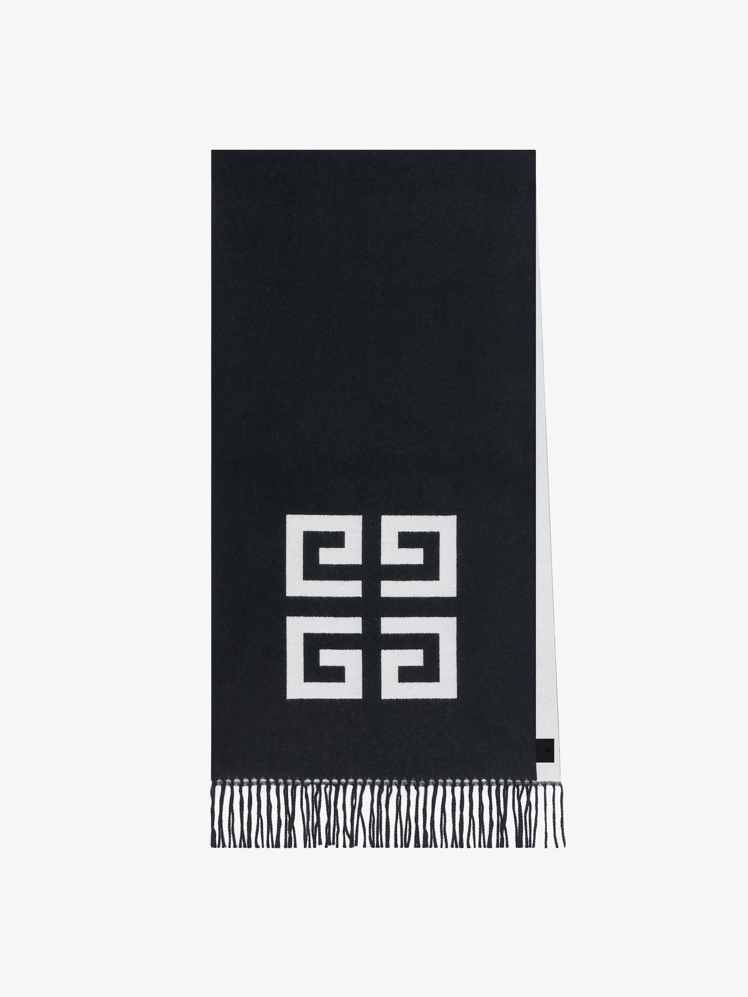 4G double sided scarf in wool Product Image