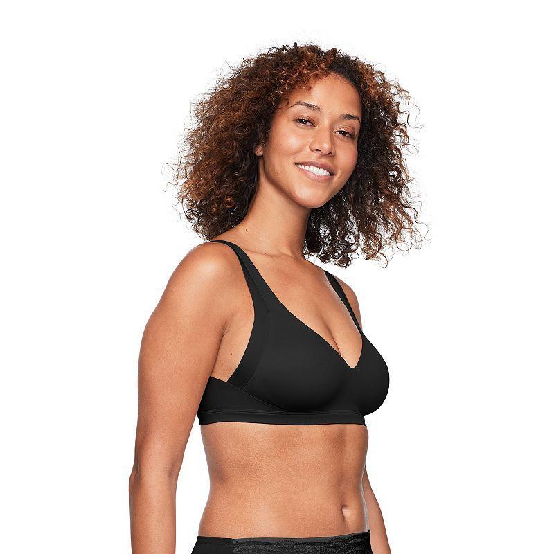 Warners No Side Effects® Underarm and Back-Smoothing Comfort Wireless Lightly Lined T-Shirt Bra RA2231A, Women's, Size: Small, Toasted Brown Product Image