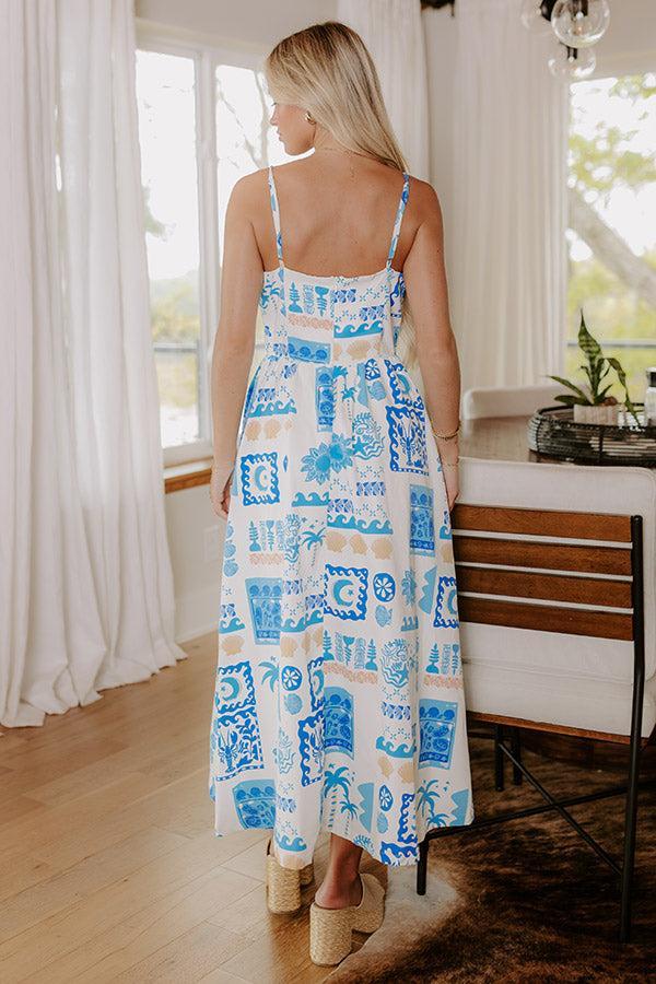 Coastal Daydream Midi Dress Product Image