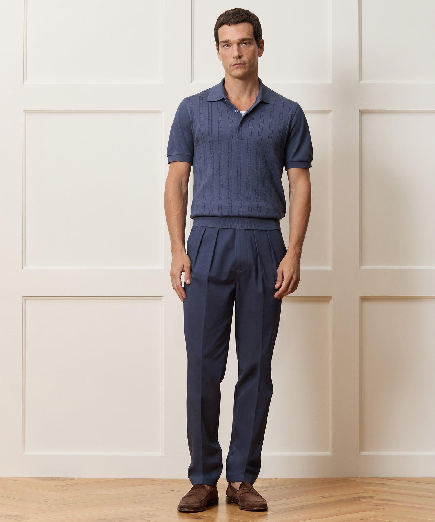 Cotton Cable Polo Product Image