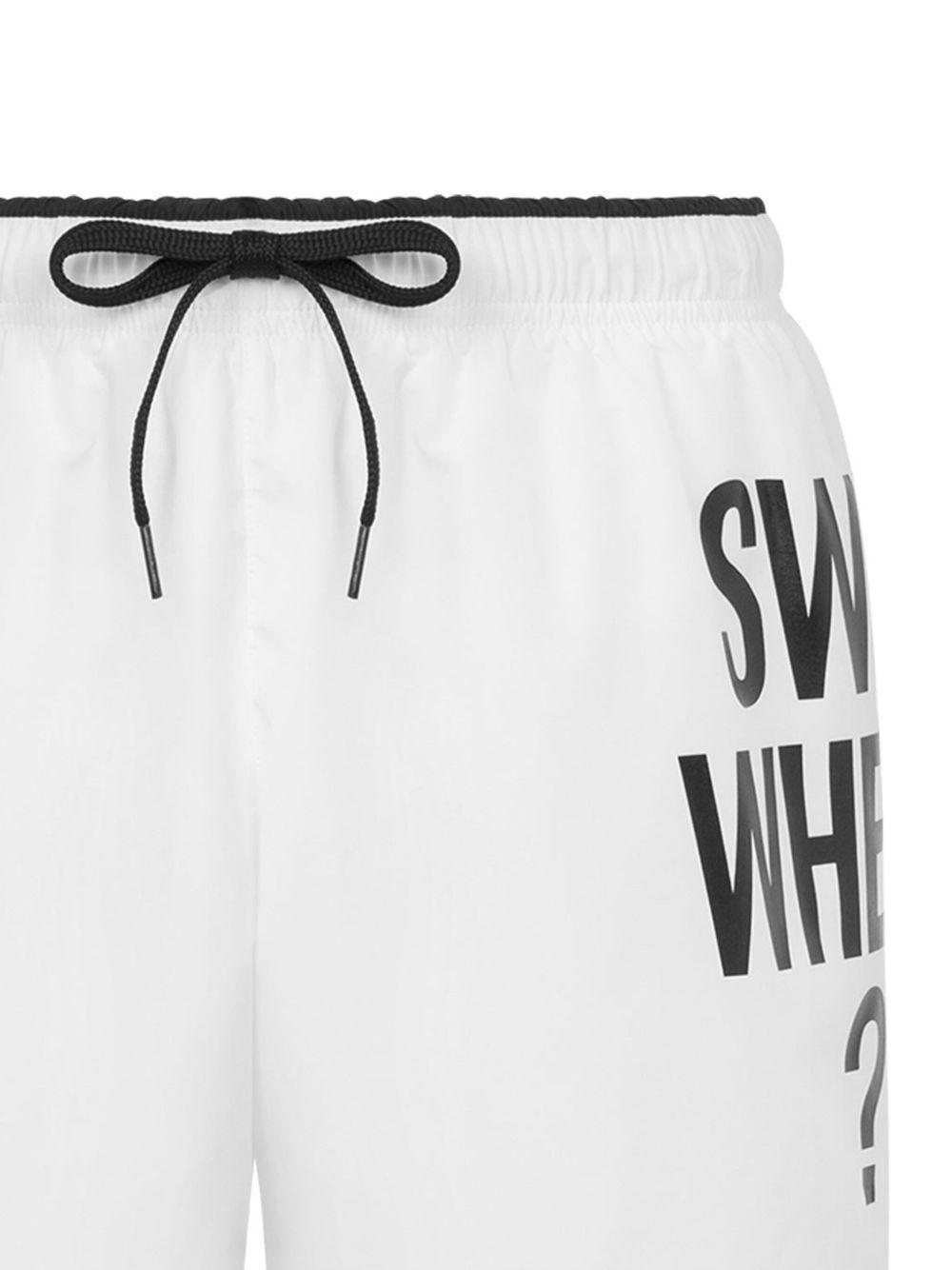 logo-print swim shorts Product Image