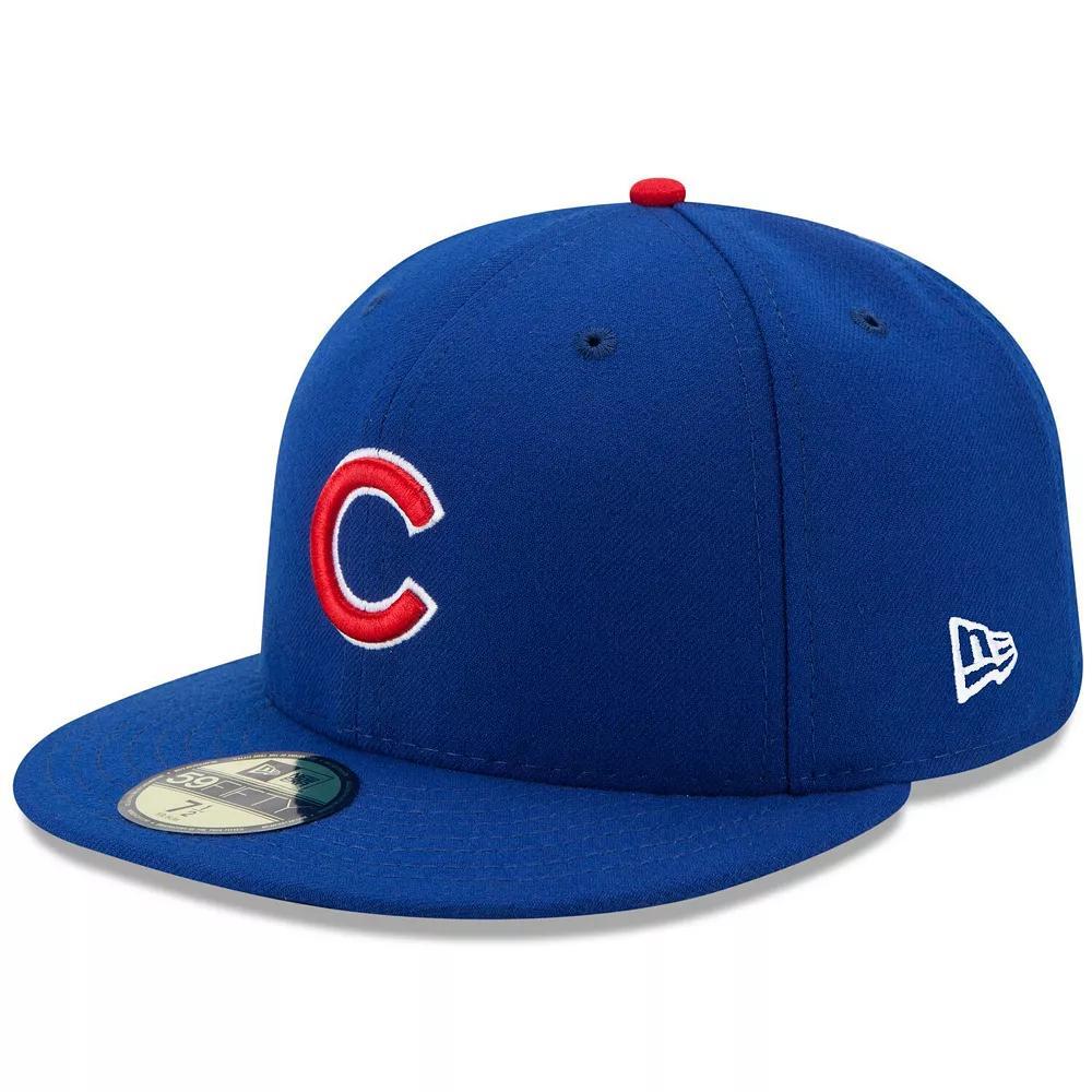 Men's New Era Royal Chicago Cubs Authentic Collection On Field 59FIFTY Fitted Hat,  Product Image