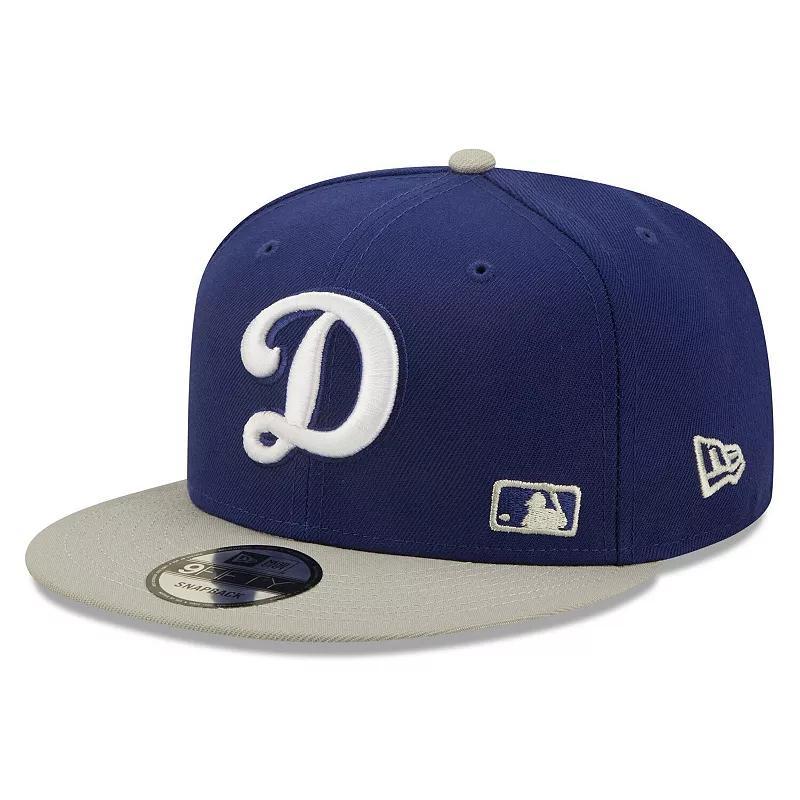 Mens New Era Royal/Gray Los Angeles Dodgers Flawless 9FIFTY Snapback Hat Product Image