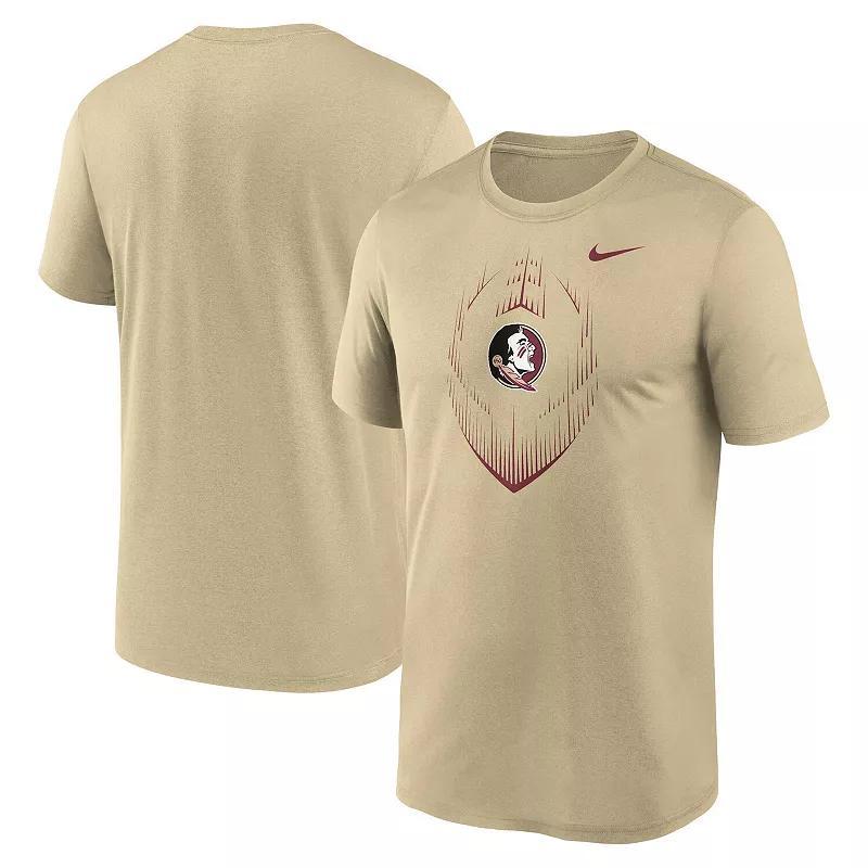 Men's Nike Gold Florida State Seminoles Primetime Legend Icon Performance T-Shirt, Size: Large Product Image