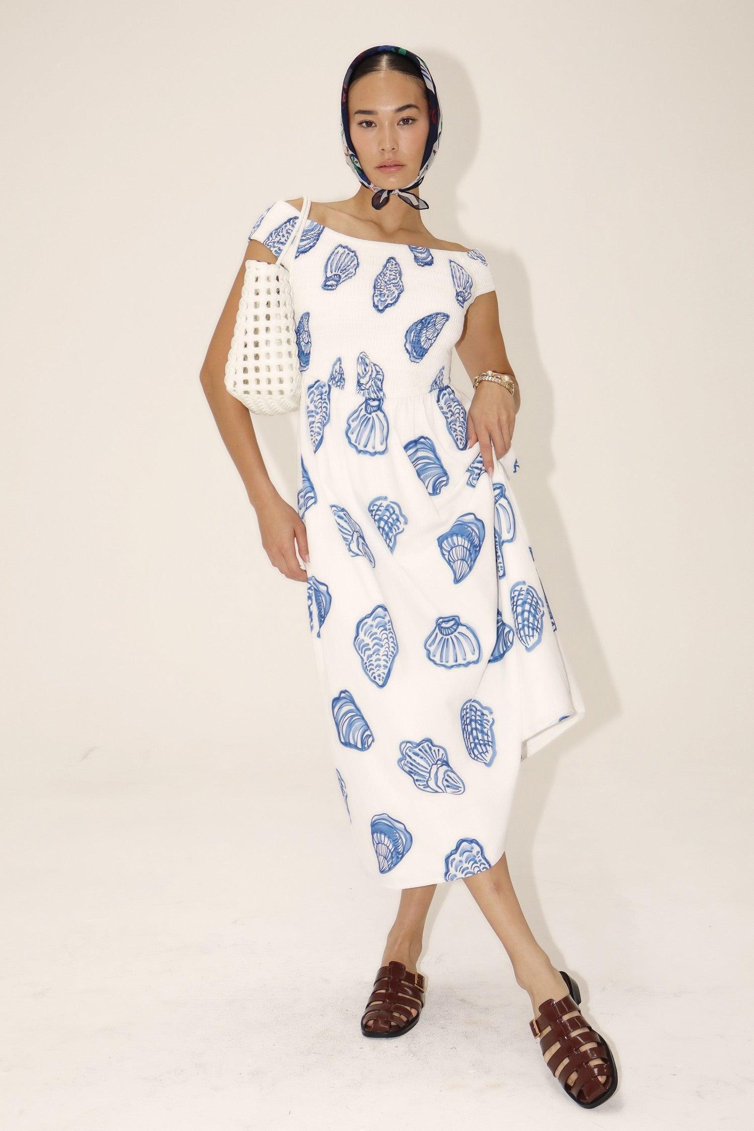 Seaside Breeze Midi Dress Product Image