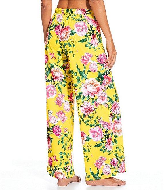 Gibson & Latimer Milan Garden Swim Fabric Pant Cover-Up Product Image