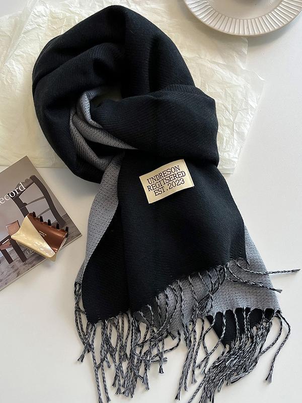 Keep Warm Tasseled Shawl&Scarf Product Image