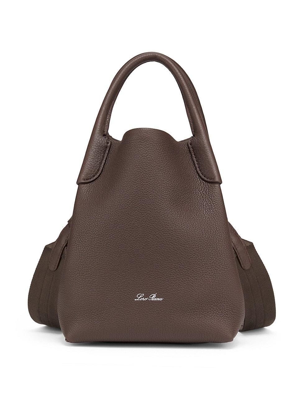 Womens Bale Leather Crossbody Bag Product Image