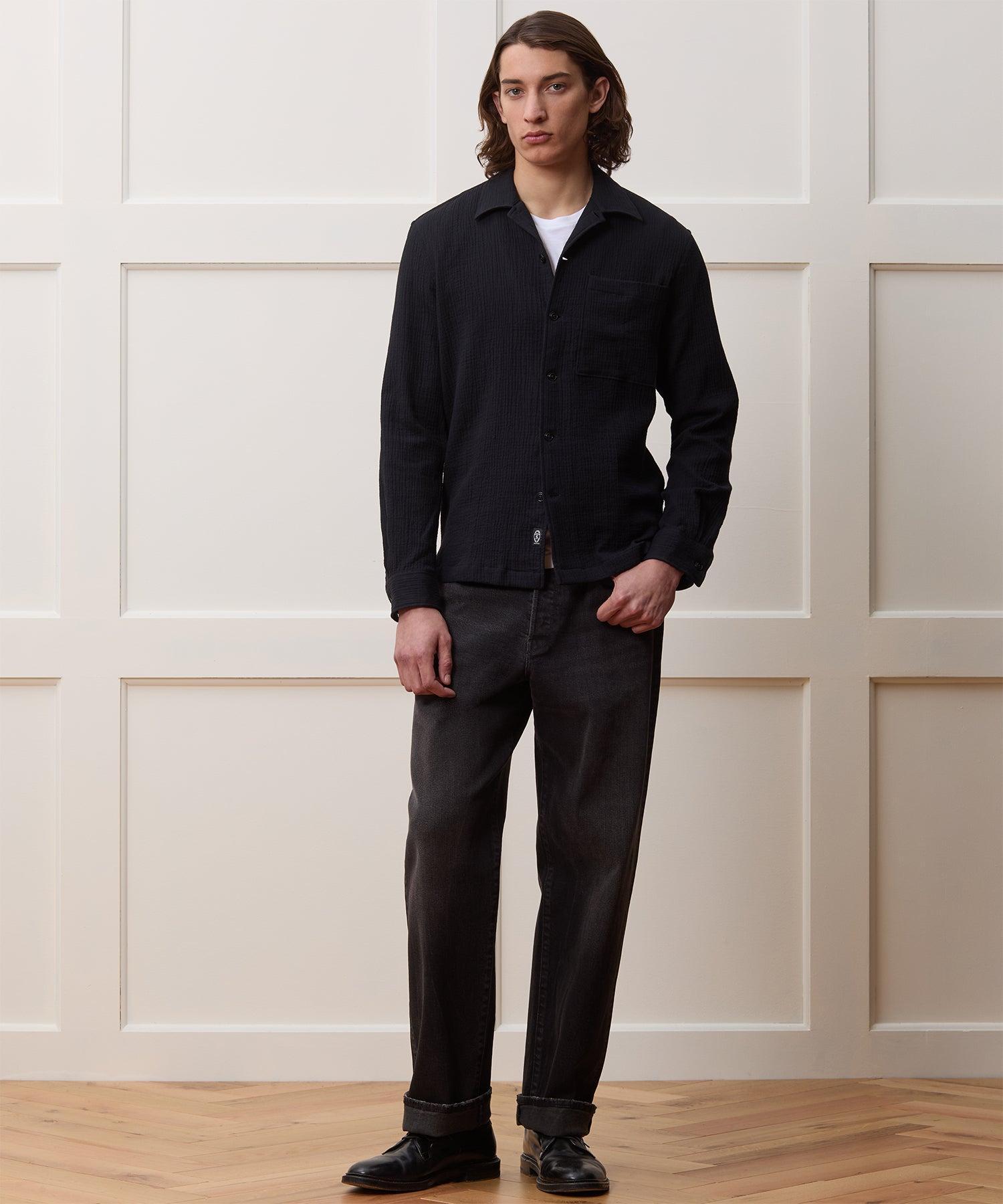 Cotton Double Cloth Gauze Overshirt Product Image