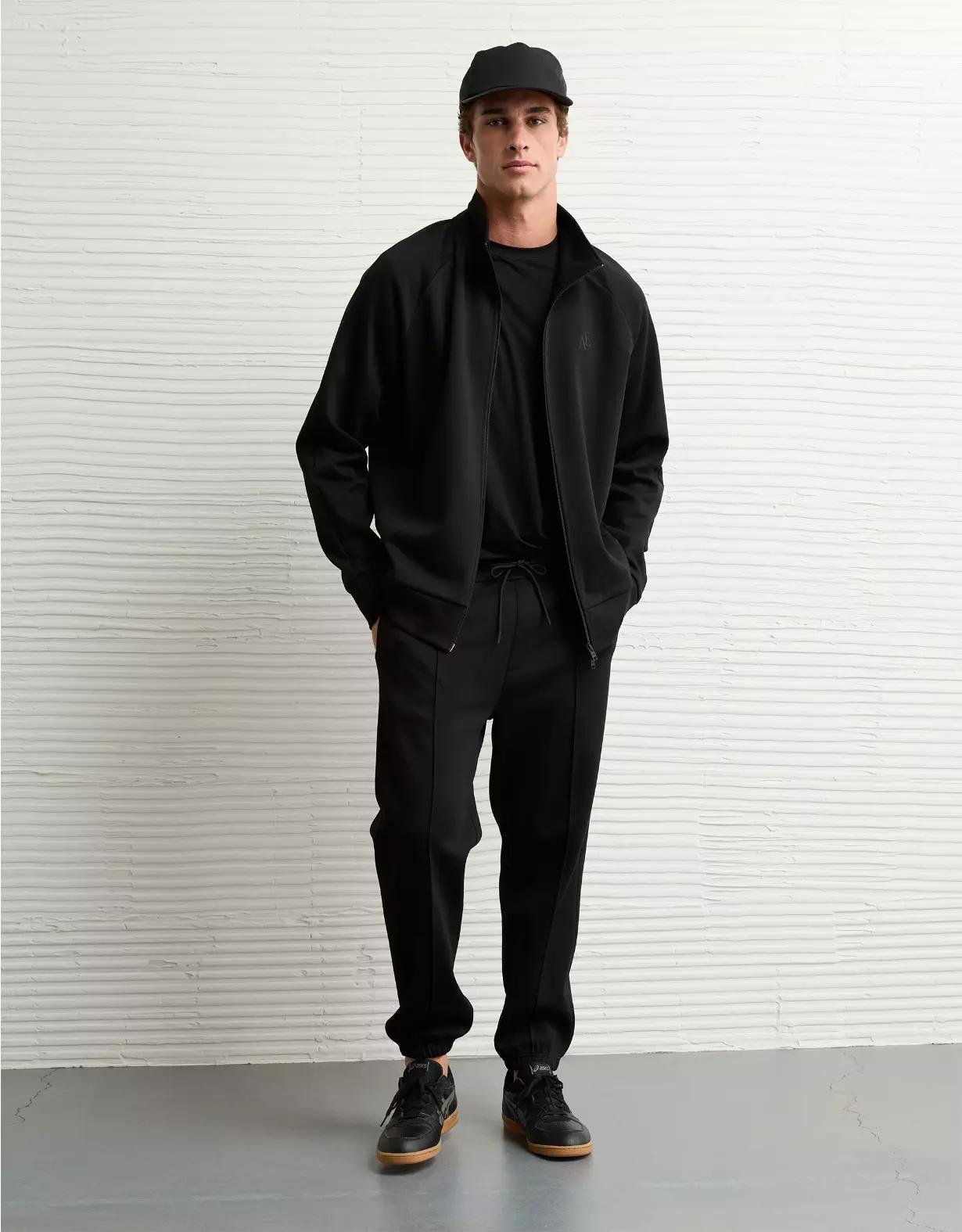 AE 24/7 Knit Pleated Pull-On Pant Product Image