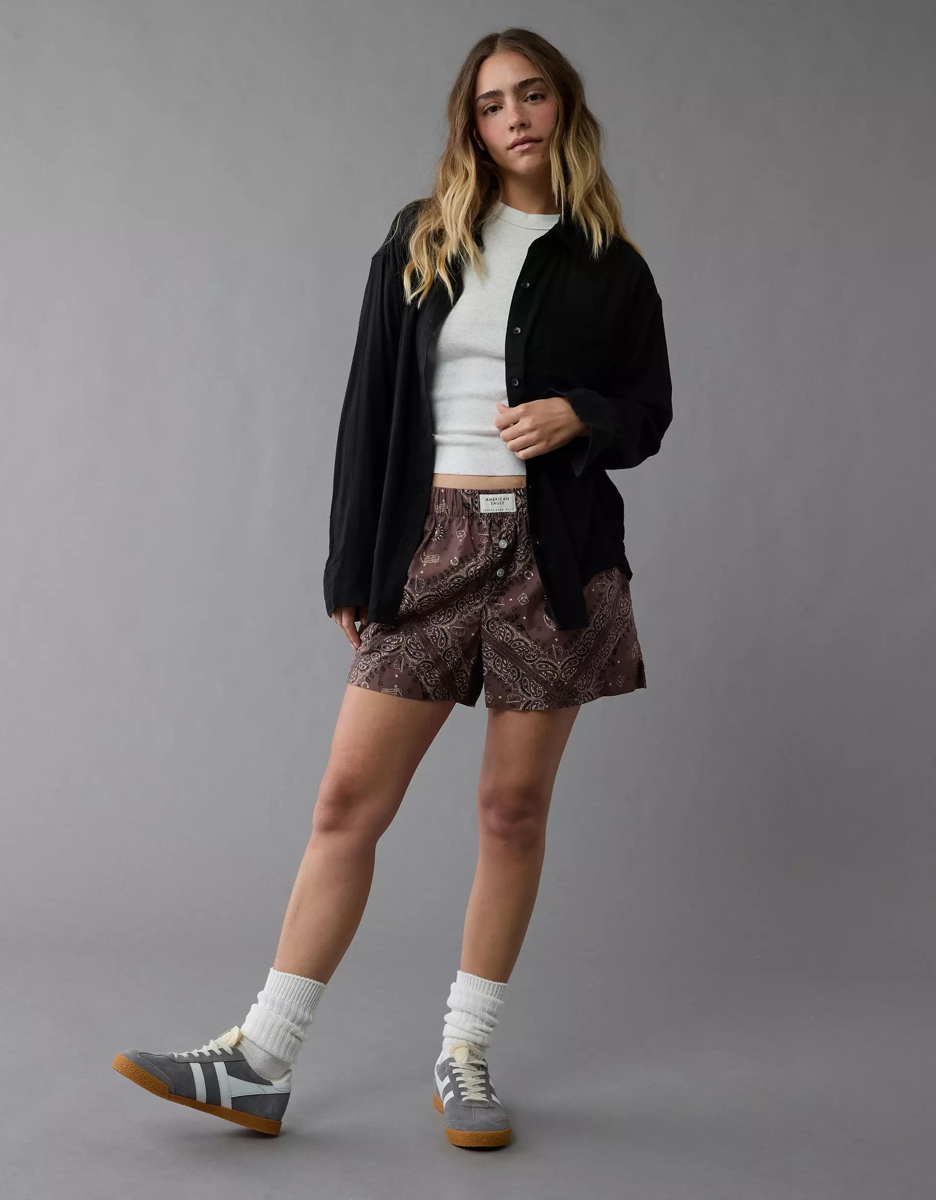 AE Perfect Button-Up Shirt Product Image