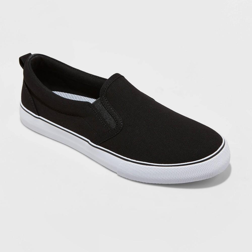 Womens Millie Twin Gore Slip-On Sneakers - A New Day Black 5 Product Image