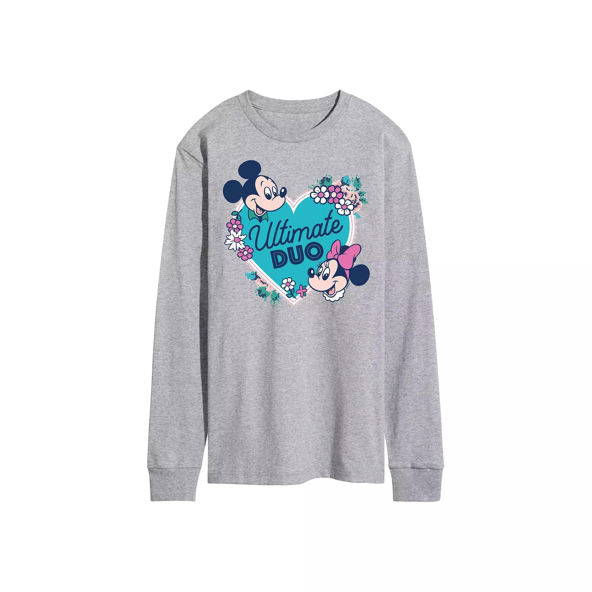 Disney's Men's Ultimate Duo Long Sleeve Tee,  Product Image