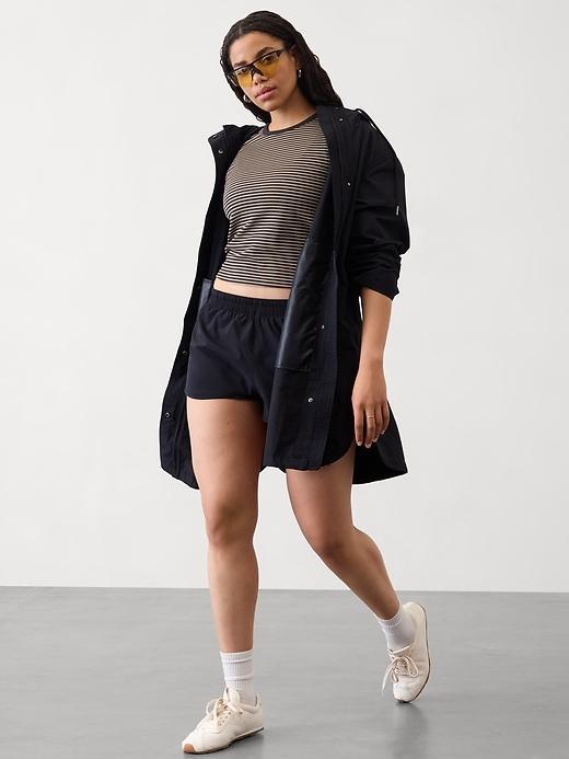 Signature Rib Crop Tee Product Image