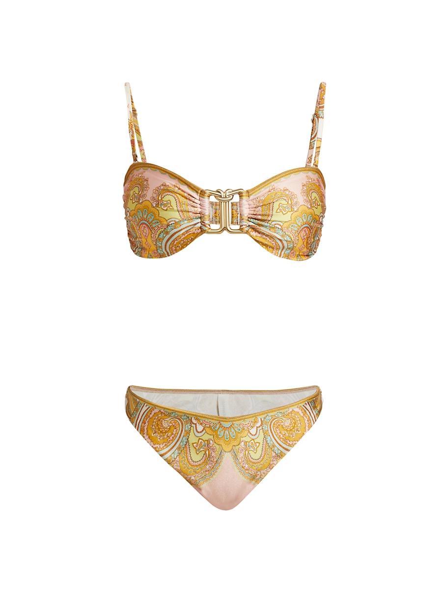 Womens Maxine Paisley Knot Bikini Product Image