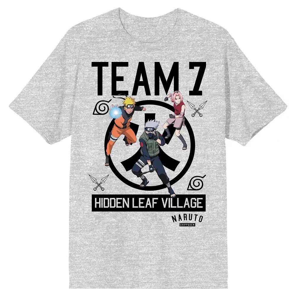Men's Naruto Team 7 Heather Tee,  Product Image