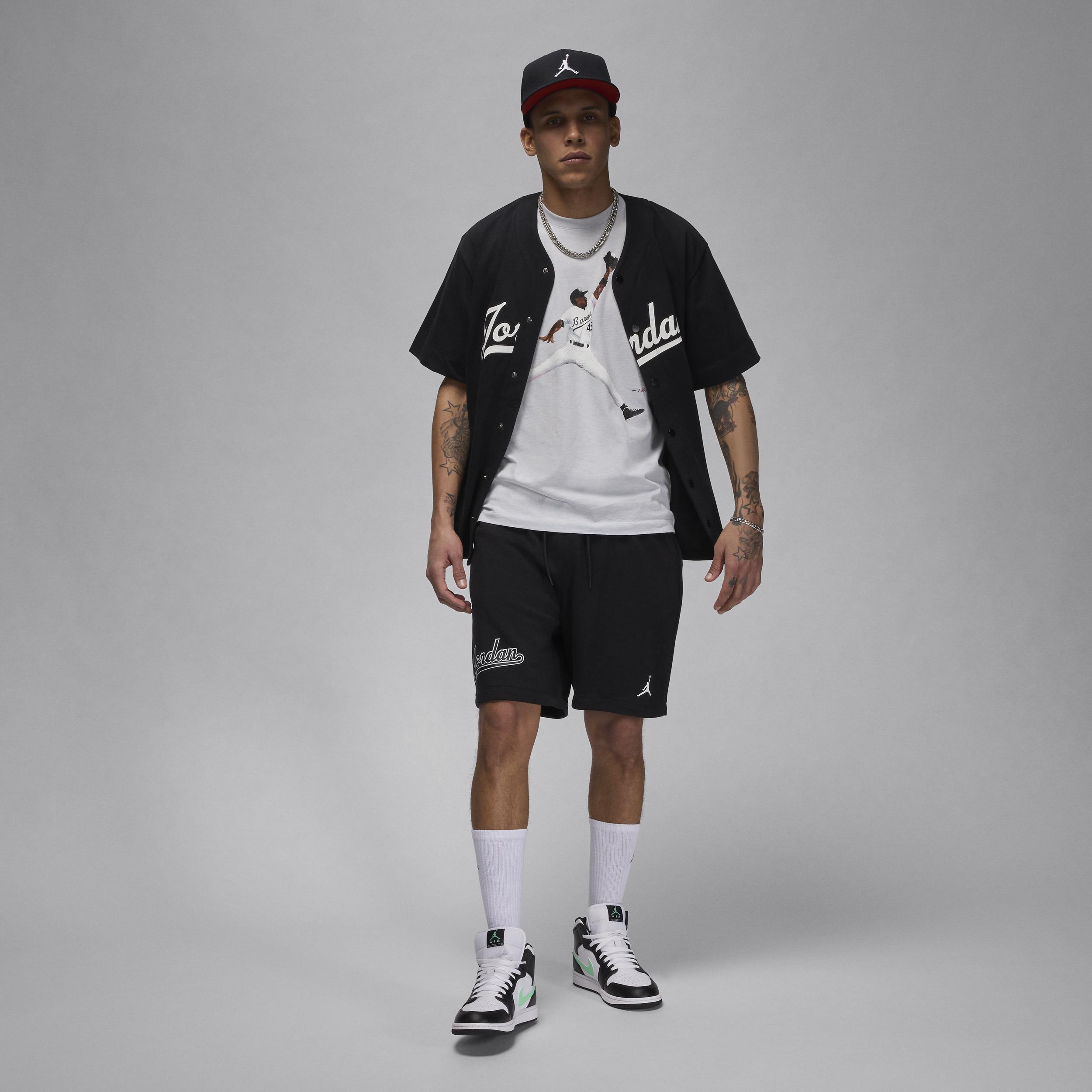 Jordan Mens Jordan Flight MVP Short Sleeve Crew - Mens Product Image