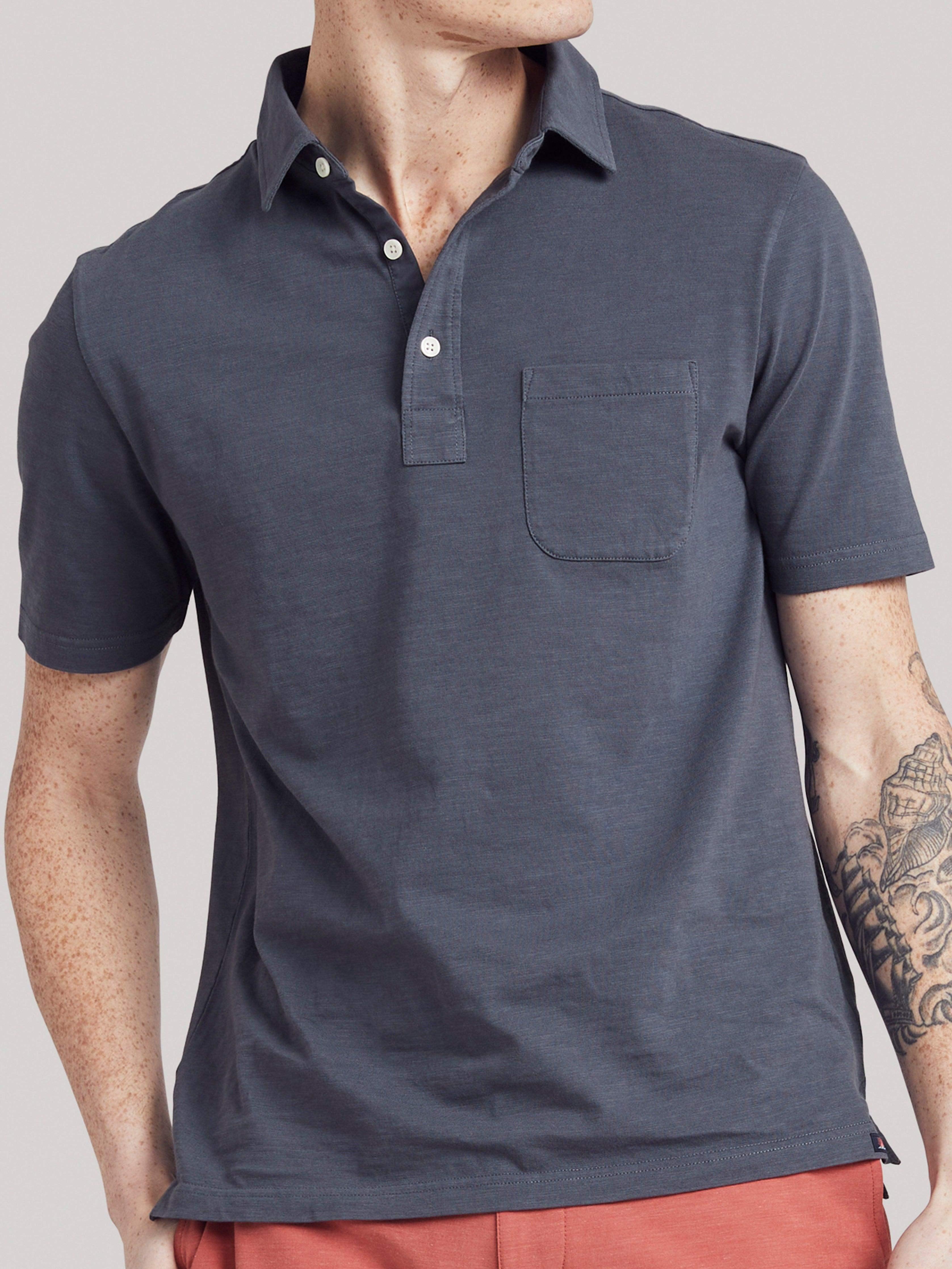 Sunwashed Polo - Navy Male Product Image