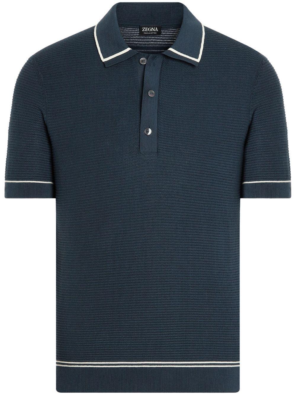 cotton polo shirt Product Image