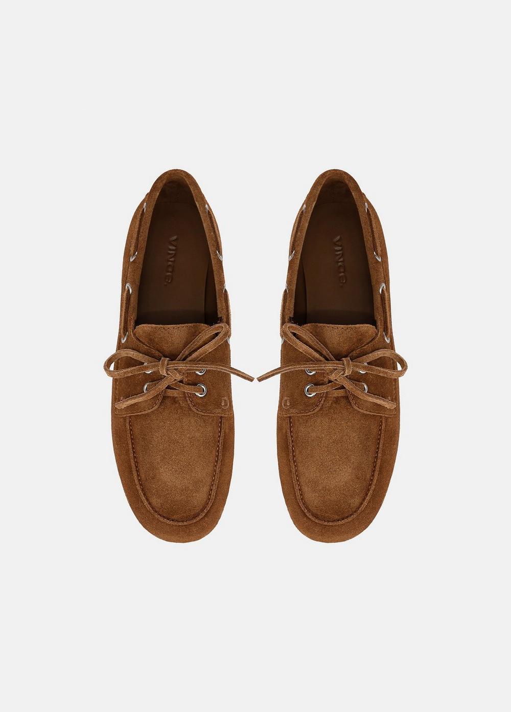 Marin Suede Lace-Up Loafer Product Image