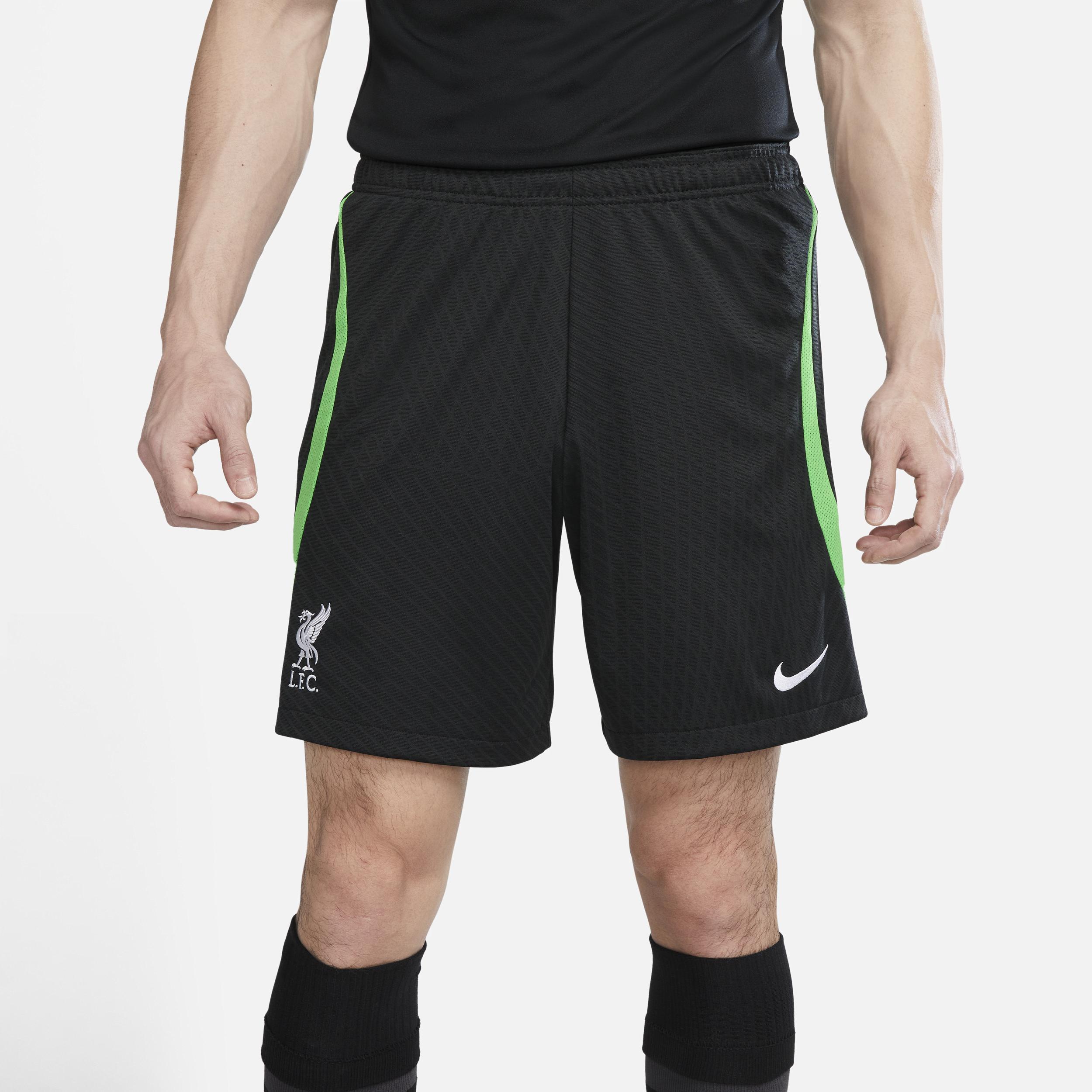 Men's Nike Black Liverpool Strike Performance Shorts, Size: Large, Lvp Black Product Image