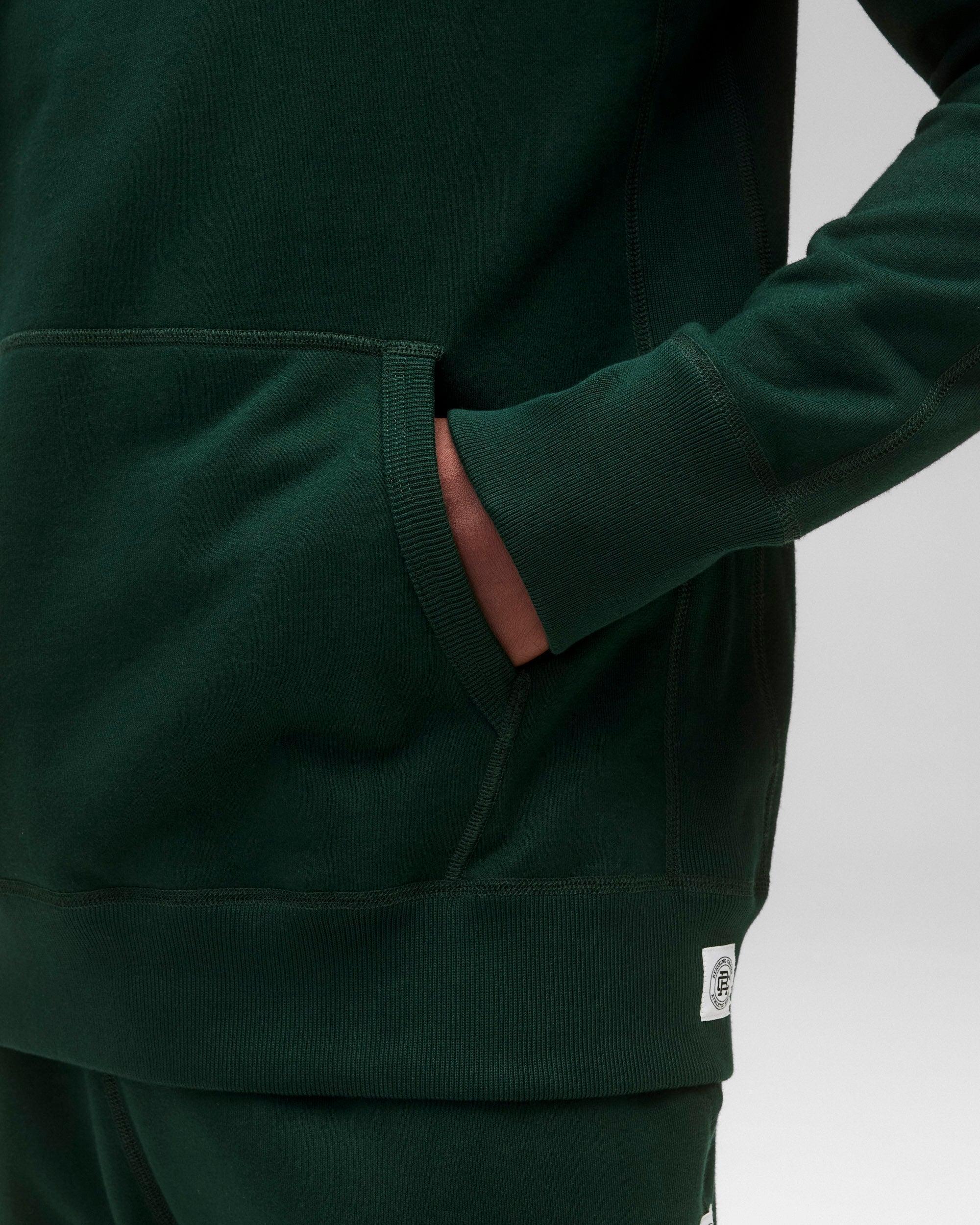 Midweight Terry Slim Hoodie Male Product Image