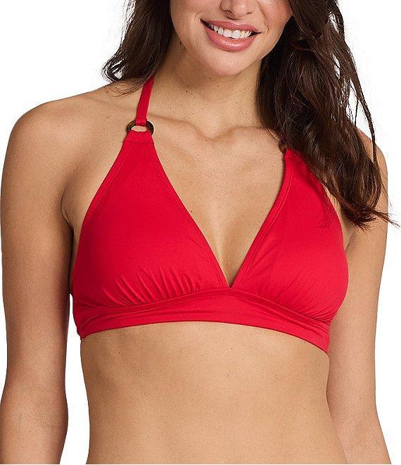 Tommy Bahama Pearl Novelty Solid Tortoise Shell Ring Hipster Swim Bottom Product Image