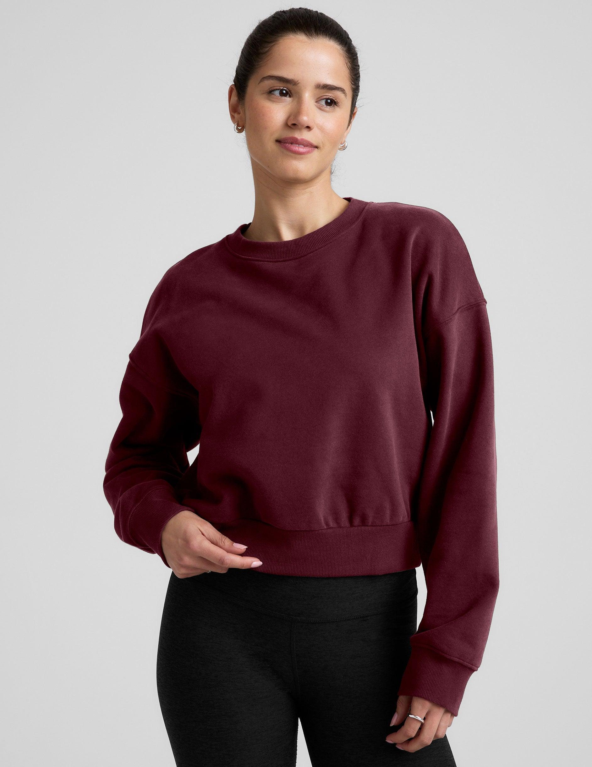 LuxeFleece Crewneck Sweatshirt Product Image