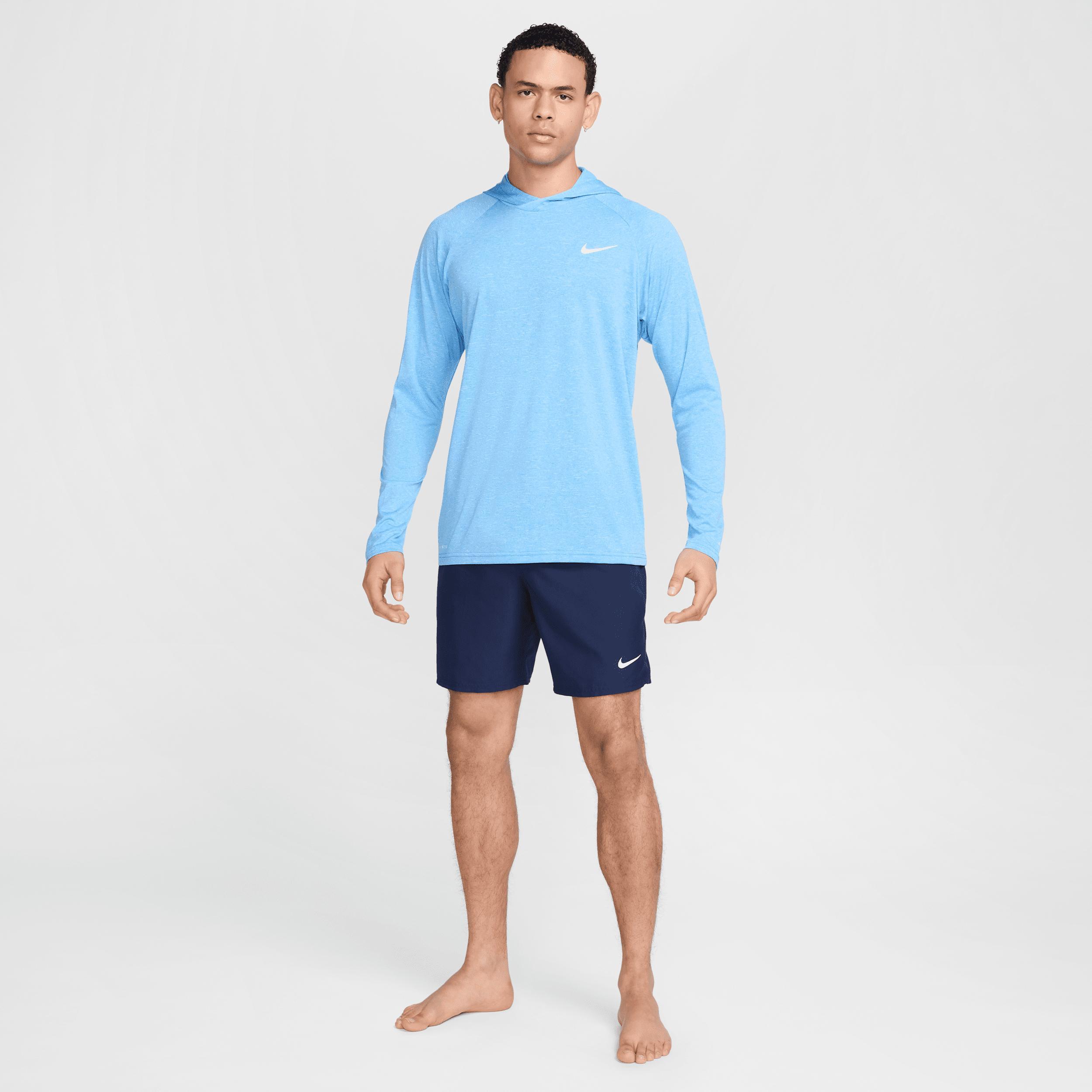 Nike Men's Swim Hydroguard Long-Sleeve Hooded Top Product Image