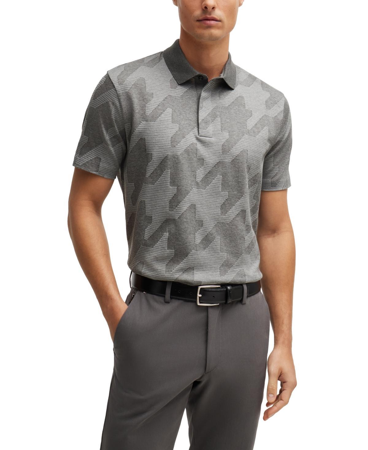 Mens Mercerized Cotton Slim Fit Polo Shirt Product Image