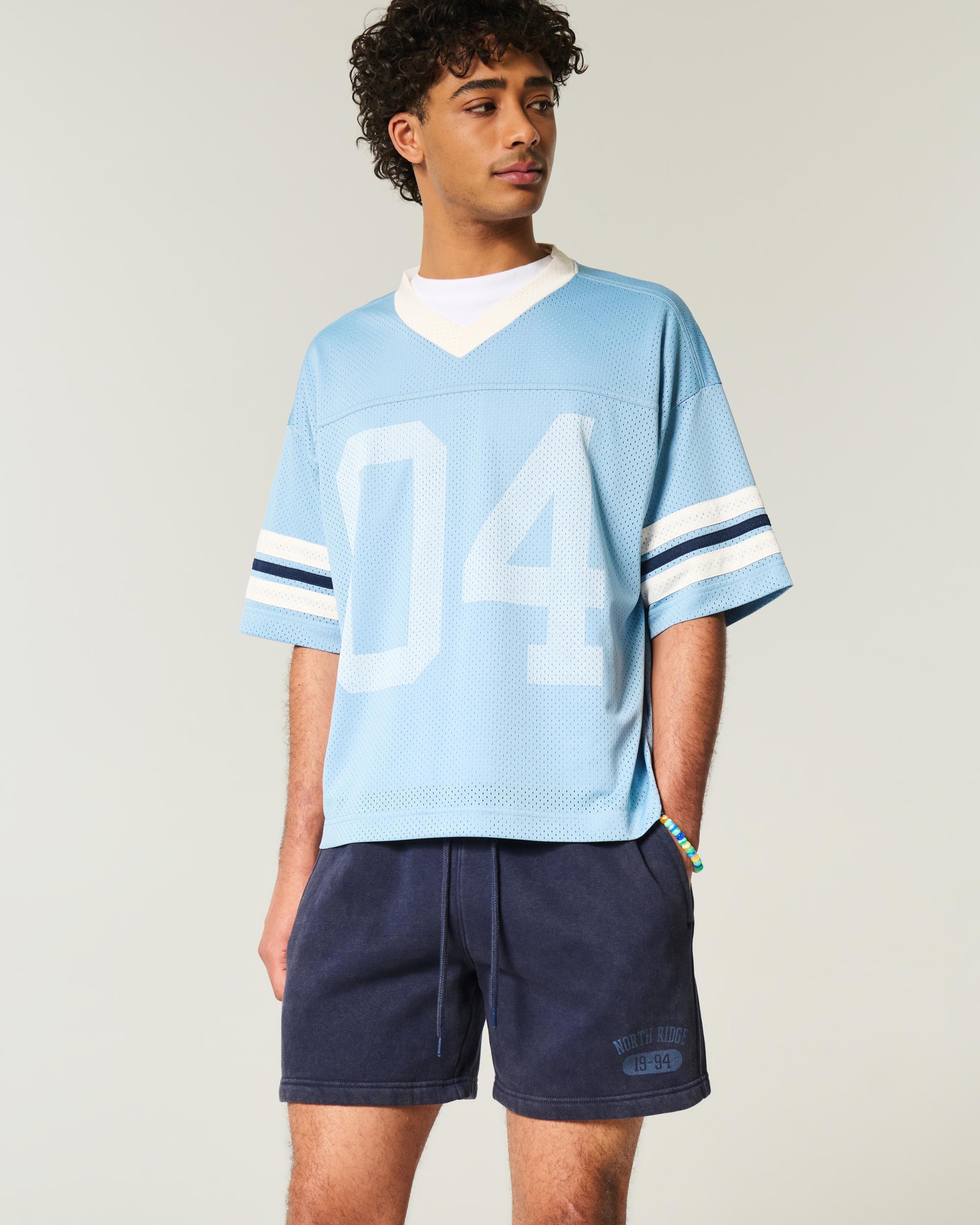 Mid-Thigh Loose Fleece Shorts Product Image